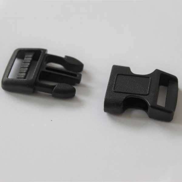 Flexible Curved Buckles 15mm Side Release 