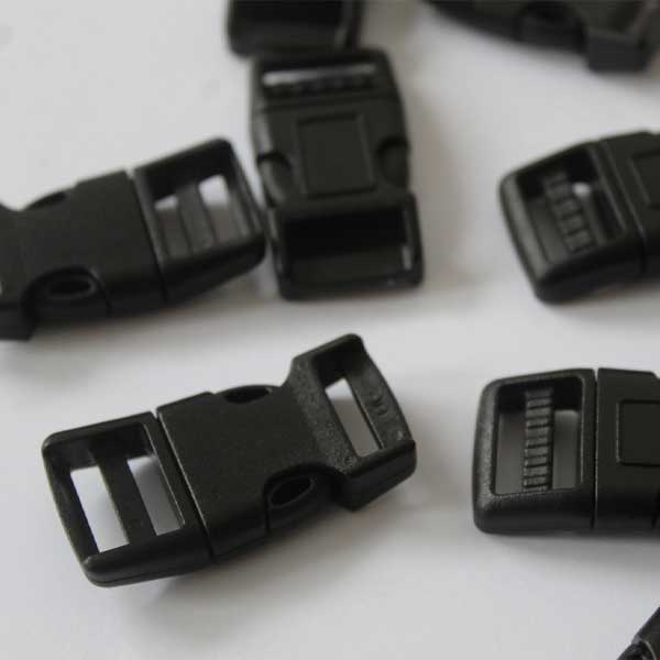 Flexible Curved Buckles 15mm Side Release 