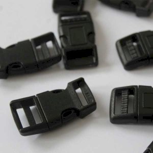 Flexible Curved Buckles 15mm Side Release 