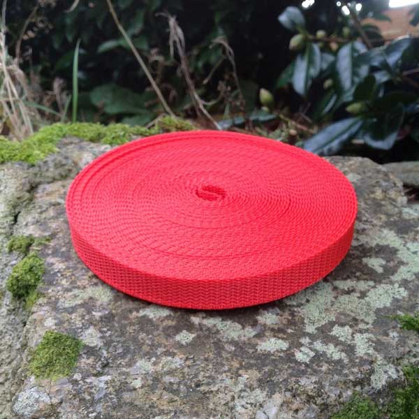 15mm Polypropylene Webbing UV Resistant Tape Roll
