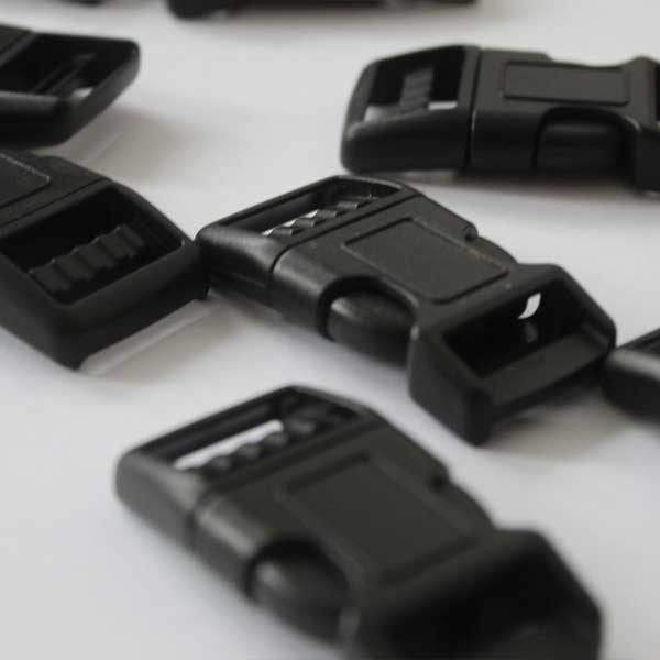Secure & Durable 20mm Delrin Curved Side Release Buckles