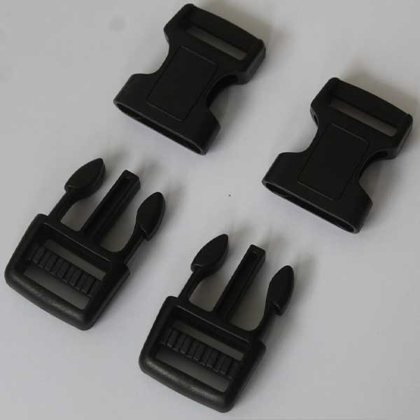 Secure & Durable 20mm Delrin Curved Side Release Buckles