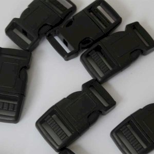 Secure & Durable 20mm Delrin Curved Side Release Buckles