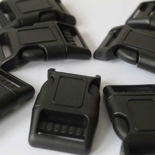 25mm Delrin Curved Side Release Mechanism Strong Buckles