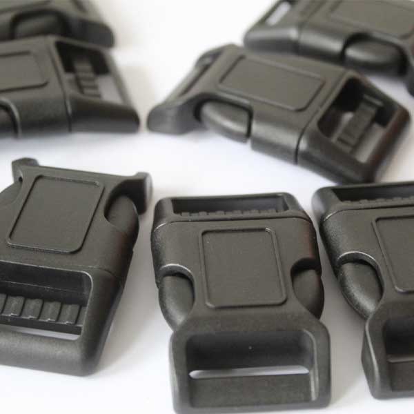 25mm Delrin Curved Side Release Mechanism Strong Buckles