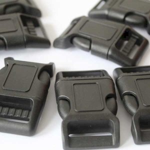 25mm Delrin Curved Side Release Mechanism Strong Buckles