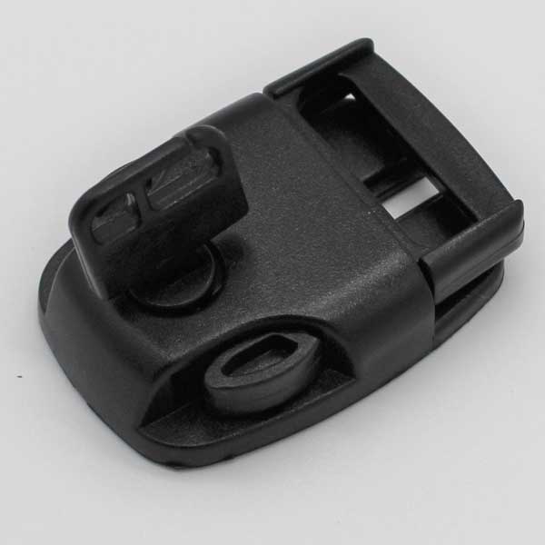  Lockable Tamper-Resistant Buckle 25mm Side Release and Key Surface Mount