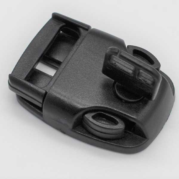  Lockable Tamper-Resistant Buckle 25mm Side Release and Key Surface Mount