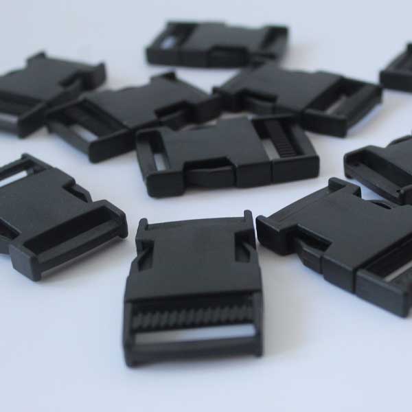 Durable Side Release Mechanism Buckles Small profile RS - 25mm Wide