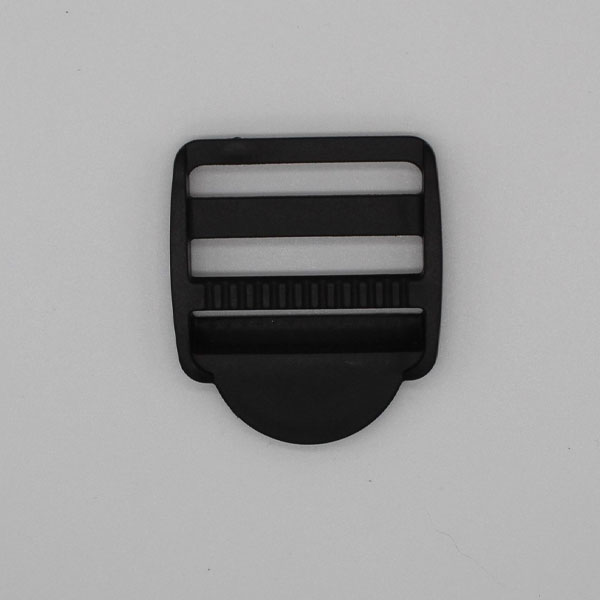 Secure & Reliable 38mm Black Plastic Ladderlock Buckles
