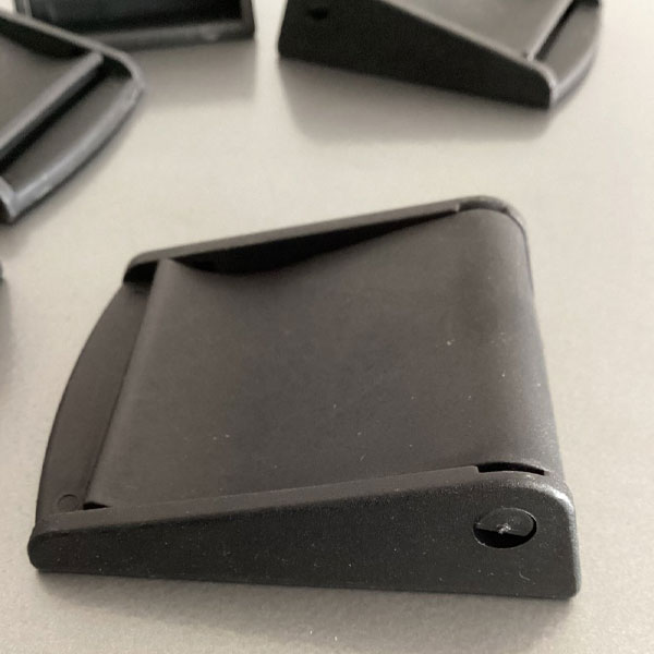 50mm Black Plastic Cam Lever Flap Quick & Secure Buckle
