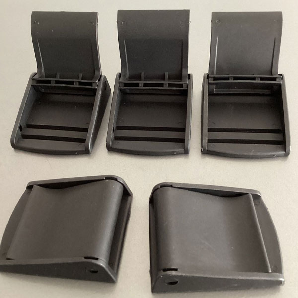 50mm Black Plastic Cam Lever Flap Quick & Secure Buckle