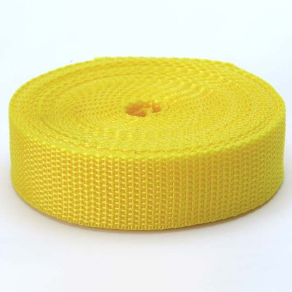 25mm wide Polypropylene Webbing Strap identified as PP5 Tape