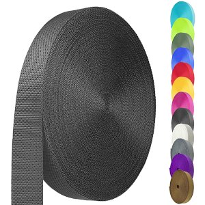 25mm wide Polypropylene Webbing Strap identified as PP5 Tape